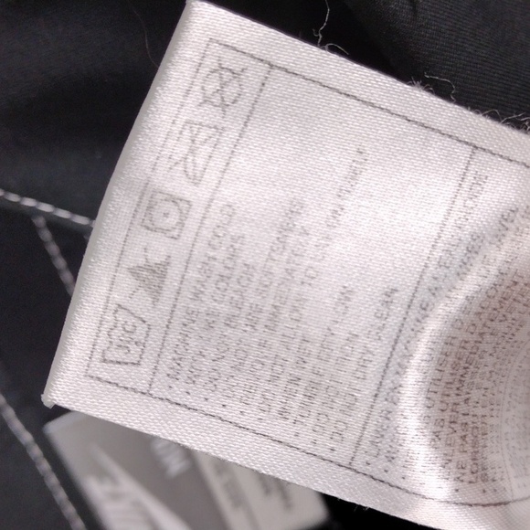 Nike Black Mid Rise Hook Zipper Closure Flare Leg Athletic Athleisure Pant - Picture 8 of 15